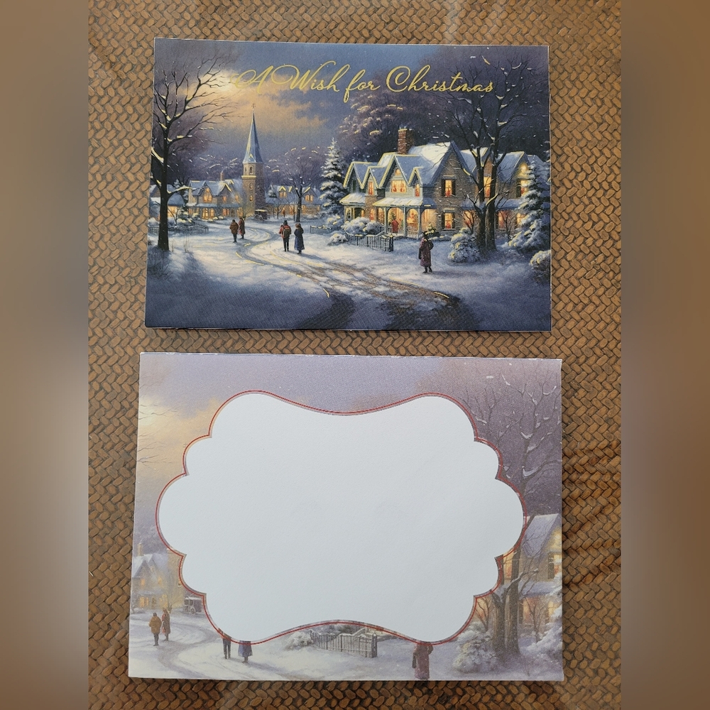 15/$22 Christmas Village Greeting Card